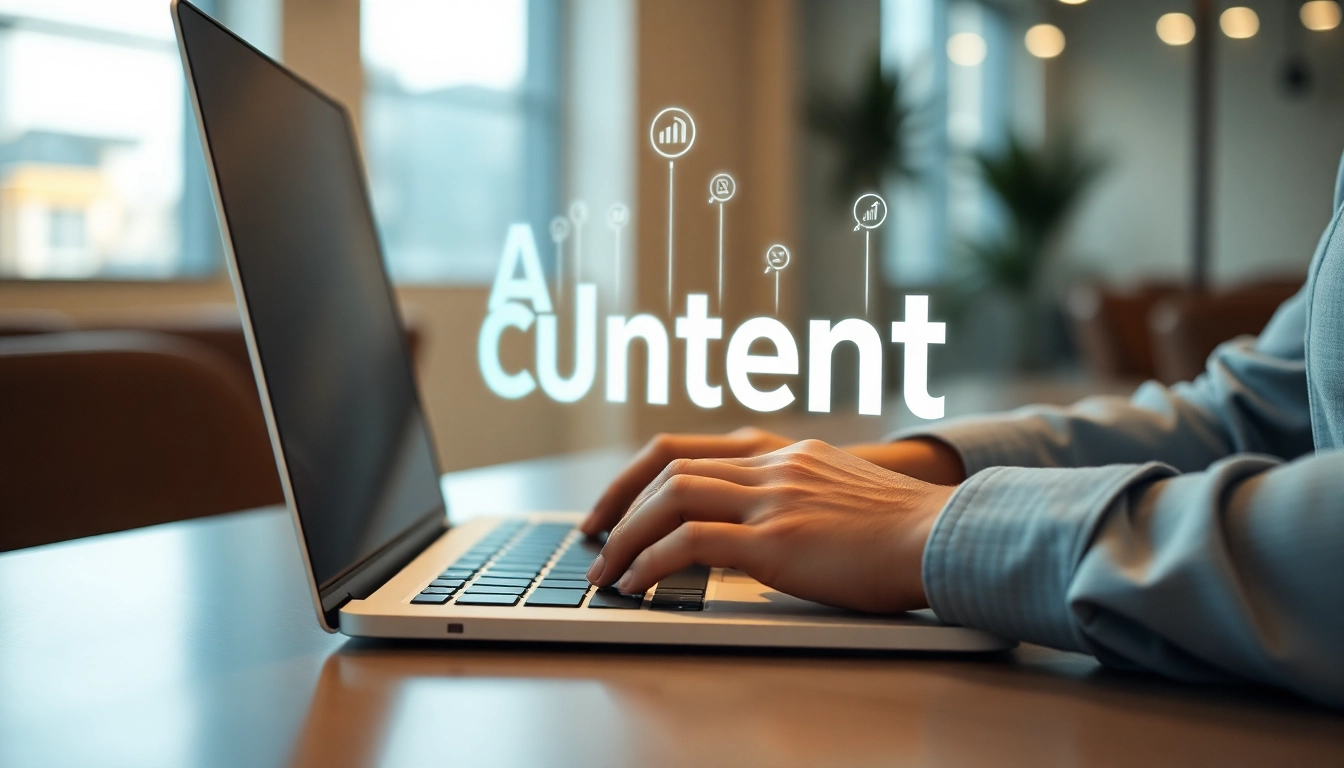 Person humanizing AI content with advanced tools to improve AI content humanization accuracy